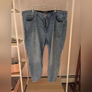 Medium/Light Wash Sky High Skinny Jeans, Torrid sz 26